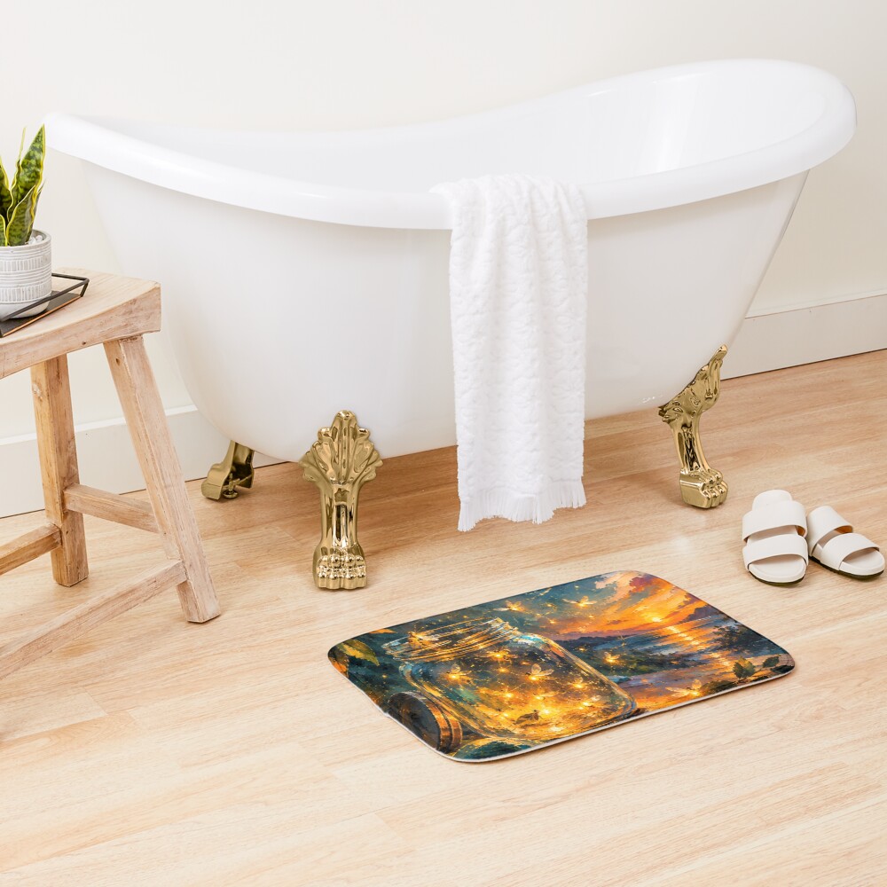 Item preview, Bath Mat designed and sold by APrintedPath.