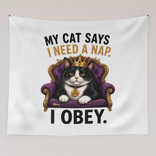 Item preview, My Cat Says I Need A Nap designed and sold by yasmh.
