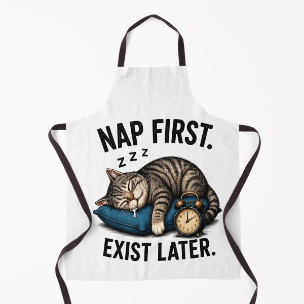 Item preview, Nap First Exist Later Cat designed and sold by yasmh.