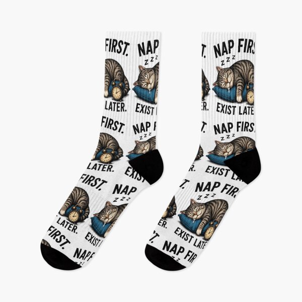 Item preview, Nap First Exist Later Cat designed and sold by yasmh.