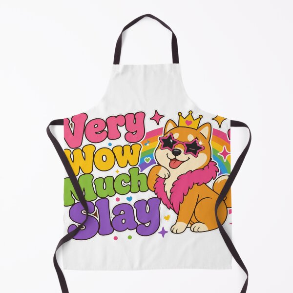 Item preview, Very Wow Much Slay Cute Corgi Queen Funny  designed and sold by PlushFutura.