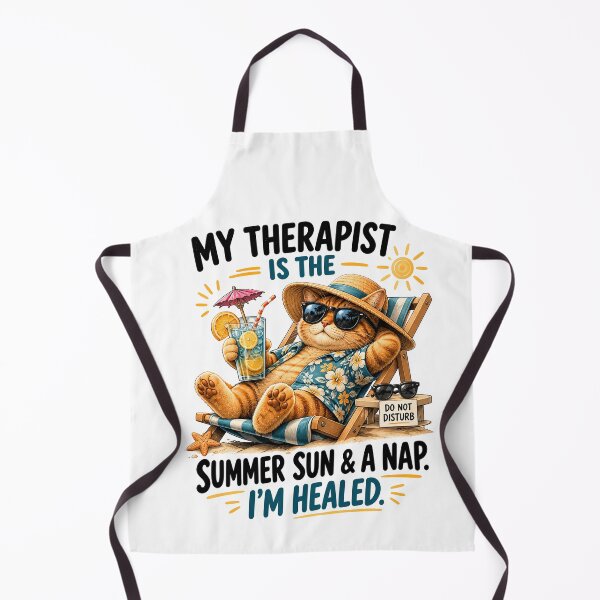 Item preview, My Therapist Is the Summer Sun and a Nap designed and sold by yasmh.