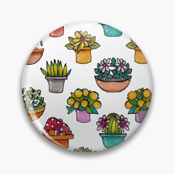 Item preview, Tiny Plants in Pots designed and sold by Julie Ann  Stricklin.