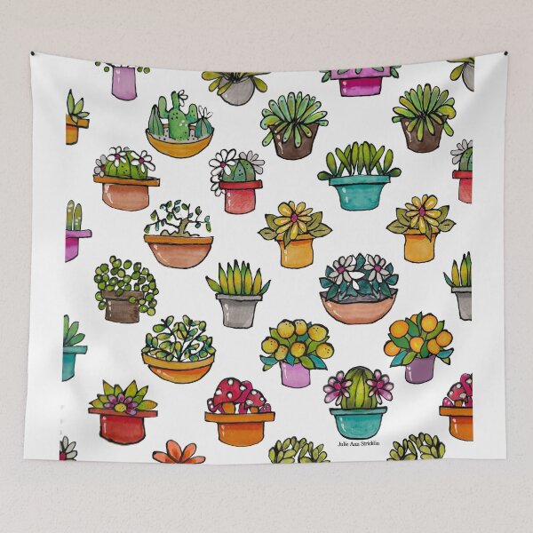 Item preview, Tiny Plants in Pots designed and sold by Julie Ann  Stricklin.