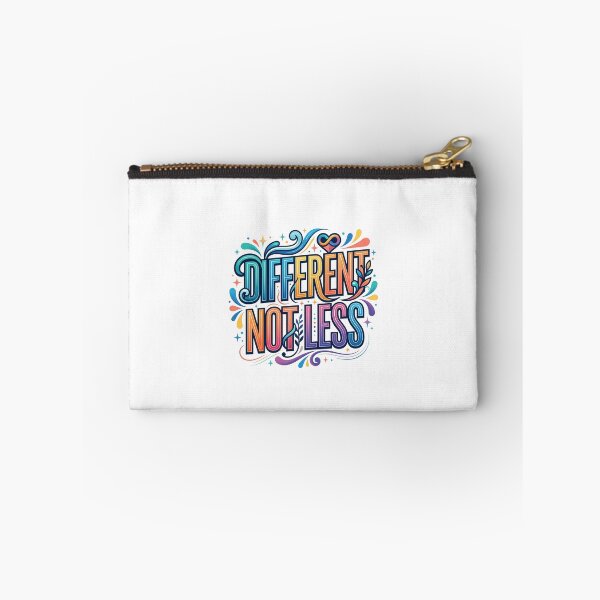 Item preview, Different Not Less Autism Acceptance designed and sold by NovaPrints Designs.