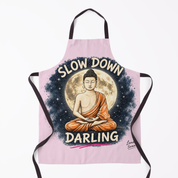 Item preview, TAKE IT OM-SY | Funny Buddha Design | Blush Pink Zen Art designed and sold by BlueberrySwan.