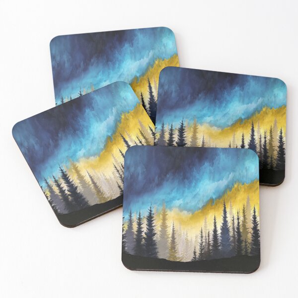 Item preview, Breathtaking Sunrise Over Mountain Pine Trees Digital Art designed and sold by DEC02.