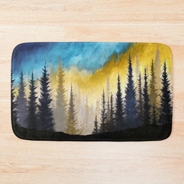 Item preview, Breathtaking Sunrise Over Mountain Pine Trees Digital Art designed and sold by DEC02.