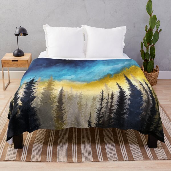 Item preview, Breathtaking Sunrise Over Mountain Pine Trees Digital Art designed and sold by DEC02.