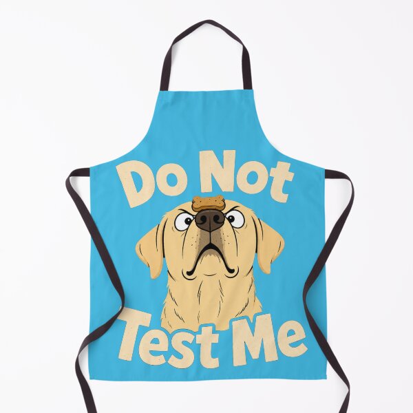 Item preview, Do Not Test Me Funny Grumpy Dog designed and sold by PlushFutura.