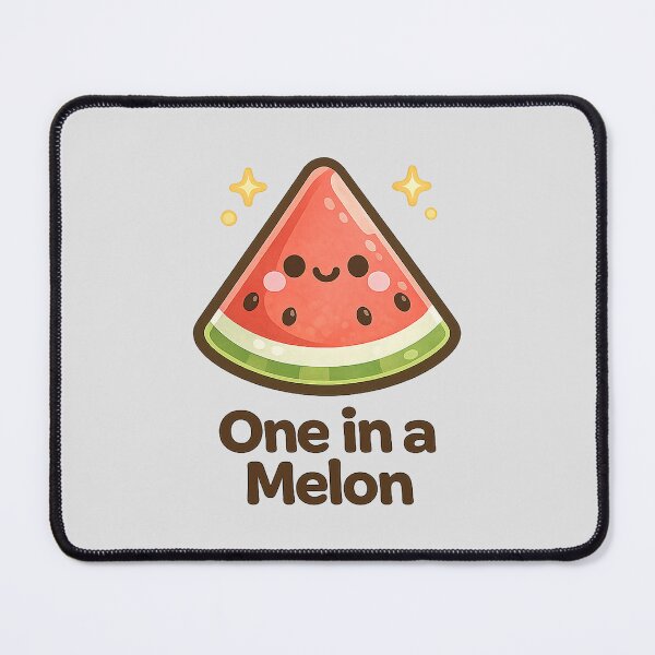 Item preview, Cute Watermelon Character — One in a Melon designed and sold by Dream Machine.