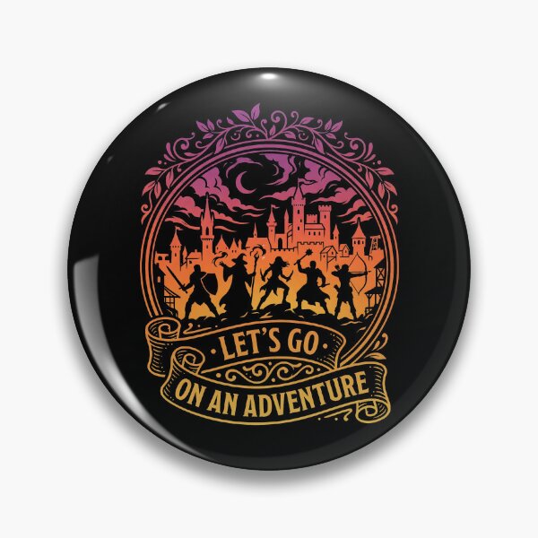 Item preview, Rainbow DnD Let's Go On An Adventure Silhouette Gift designed and sold by EKHOAISTORE.