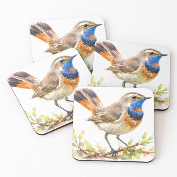 Item preview, Bluethroat (Luscinia svecica) designed and sold by HOMETOWN86.