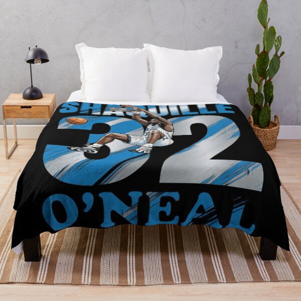 Item preview, Shaquille O'Neal 32 Retro Basketball Slam Dunk Art designed and sold by Thogan0416.
