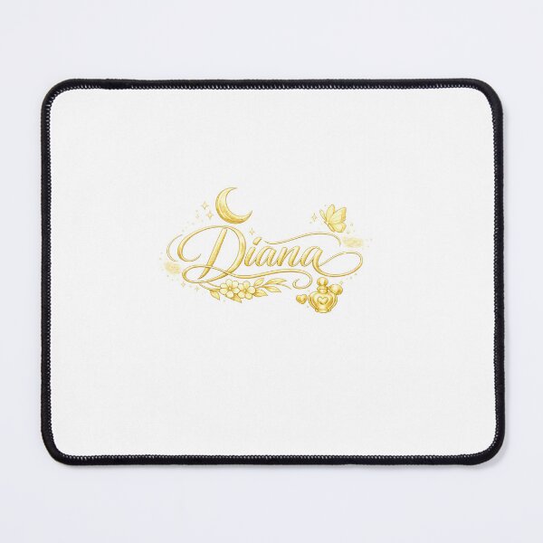 Item preview, Diana in gold letters with moon designed and sold by Silviacarillo3.