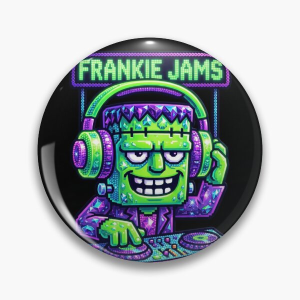Item preview, Cool DJ Frankenstein 3D Perler Bead Pop Art Design designed and sold by Rahaf-shop9.