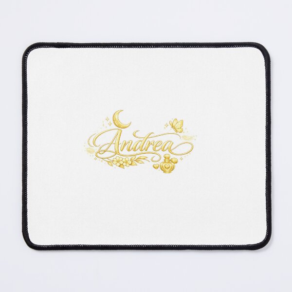 Item preview, Name Andrea in Gold Letters with Moon and Stars designed and sold by Silviacarillo3.
