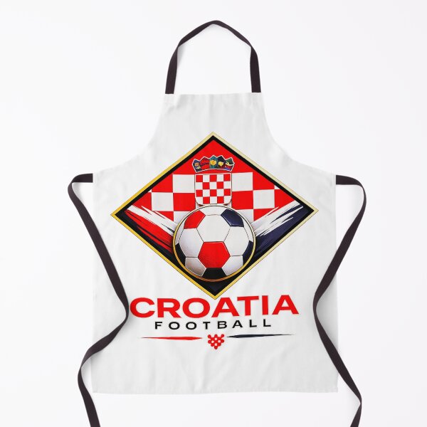 Item preview, Croatia Football Ultra Modern Color Blast Minimal Soccer Design designed and sold by TKOprintdesigns.