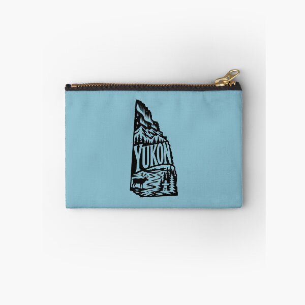 Item preview, Yukon Canada Northern Lights Canadian Wilderness Silhouette designed and sold by meganohm.