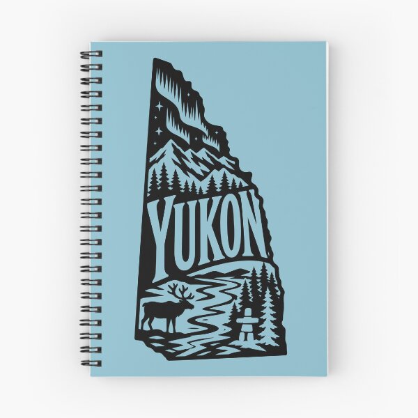 Item preview, Yukon Canada Northern Lights Canadian Wilderness Silhouette designed and sold by meganohm.