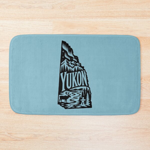 Item preview, Yukon Canada Northern Lights Canadian Wilderness Silhouette designed and sold by meganohm.
