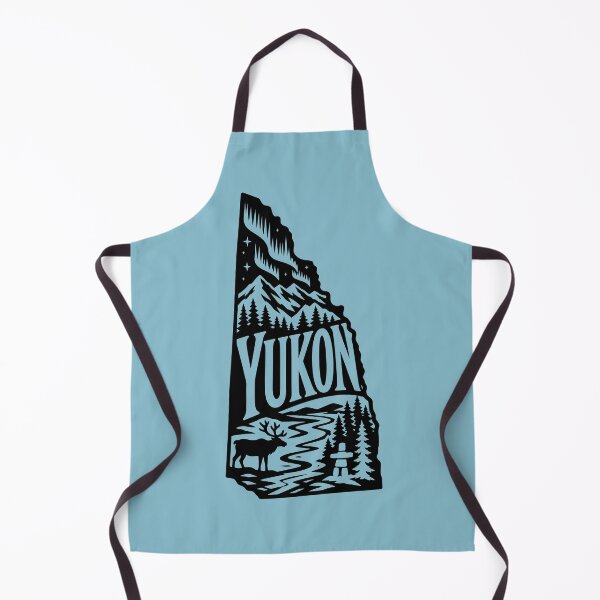 Item preview, Yukon Canada Northern Lights Canadian Wilderness Silhouette designed and sold by meganohm.
