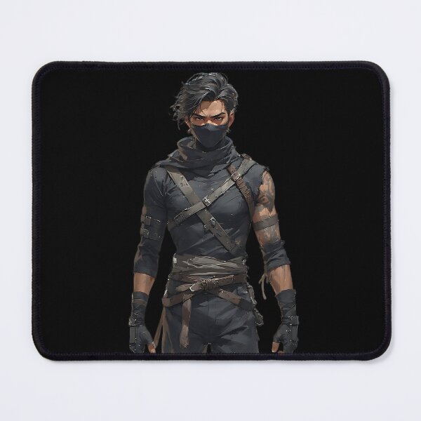 Item preview, Cool Anime Ninja Character Tactical Rogue designed and sold by UrbanPrts.
