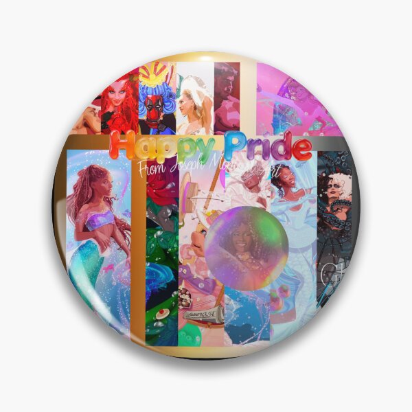Item preview, Happy Pride love Joseph Montoya Art designed and sold by Josephmontoyaart.