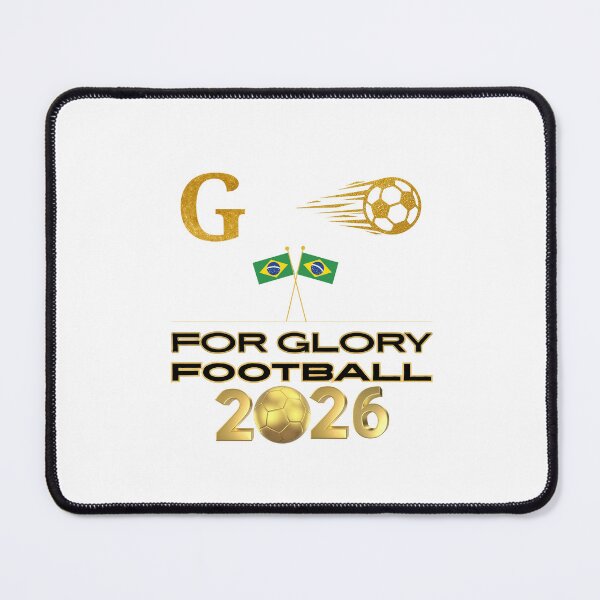 Item preview, Brazil Football 2026 For Glory | Brazilian Soccer Fan Gift | Football Supporter Pride | Gold Sports Design designed and sold by Art IN Pack.