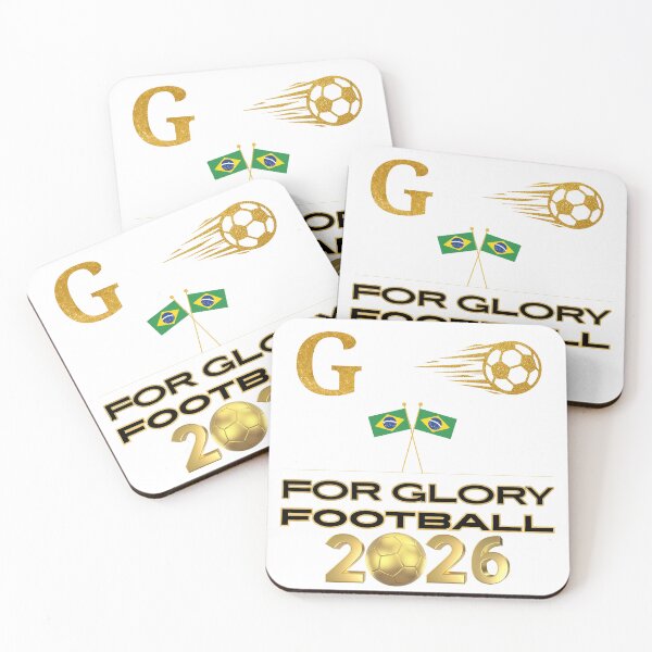 Item preview, Brazil Football 2026 For Glory | Brazilian Soccer Fan Gift | Football Supporter Pride | Gold Sports Design designed and sold by Art_IN_Design.