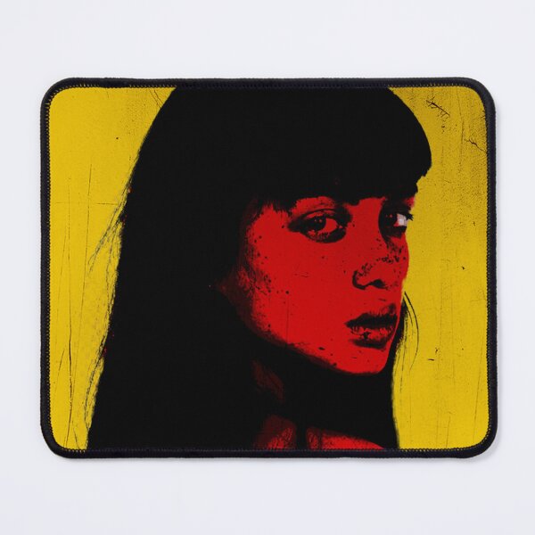 Item preview, Celestial Woman Illustration | Bold Color Screen Print Art designed and sold by Beans' Art Studio.
