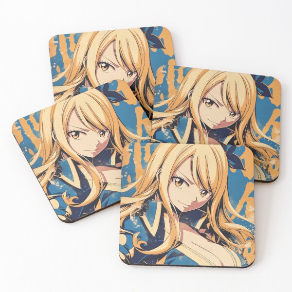 Item preview, Heartfilia Vintage Warned Sassy Poster  designed and sold by AnimeArsenalPrints.