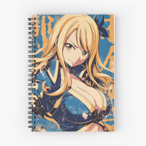 Item preview, Heartfilia Vintage Warned Sassy Poster  designed and sold by AnimeArsenalPrints.