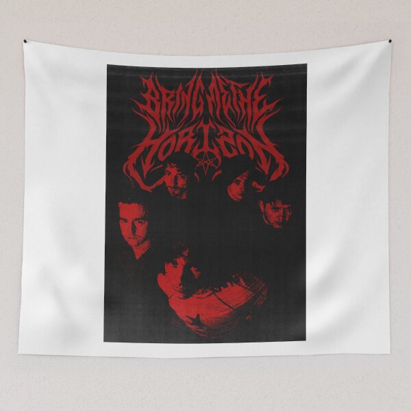 Item preview, Bring Me the Horizon Band Grunge Print designed and sold by Beans' Art Studio.