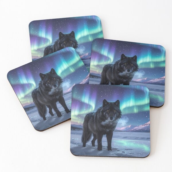 Item preview, Aurora Wolf Spirit designed and sold by RkskArt.