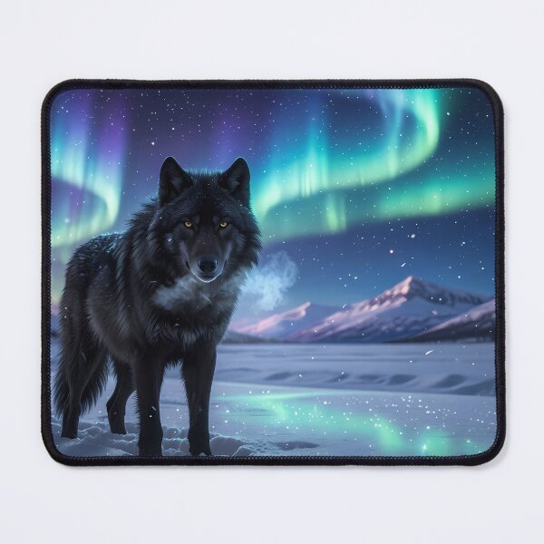 Item preview, Aurora Wolf Spirit designed and sold by RkskArt.