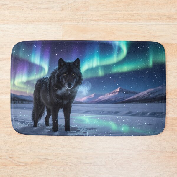 Item preview, Aurora Wolf Spirit designed and sold by RkskArt.