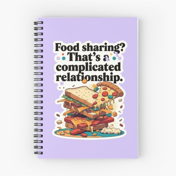 Item preview, Copy of Food sharing is a complicated relationship often seen in friendships and gatherings in different locations and cultures designed and sold by SpaceartLilu.