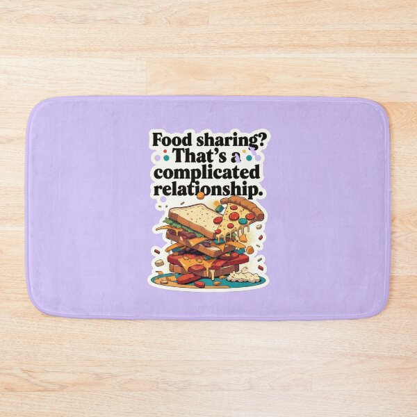 Item preview, Copy of Food sharing is a complicated relationship often seen in friendships and gatherings in different locations and cultures designed and sold by SpaceartLilu.