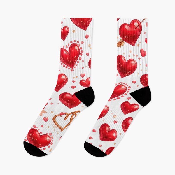 Item preview, Love Hearts Pattern – Romantic Valentine Aesthetic designed and sold by Seculinator.