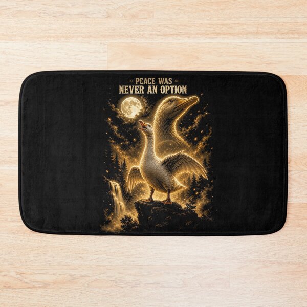 Item preview, Peace Was Never An Option | Dramatic Goose Art designed and sold by Syrupulse.