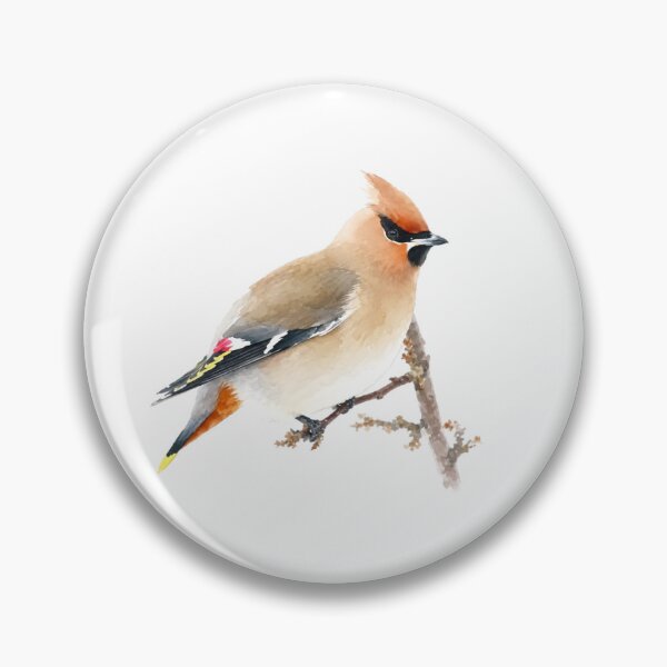 Item preview, Bohemian Waxwing (Bombycilla garrulus) designed and sold by HOMETOWN86.