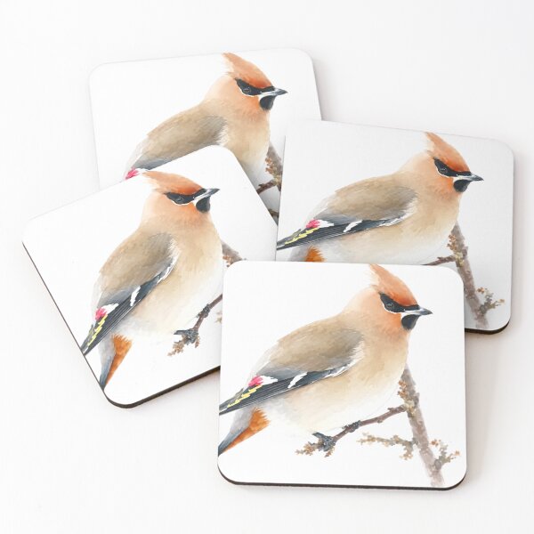 Item preview, Bohemian Waxwing (Bombycilla garrulus) designed and sold by HOMETOWN86.