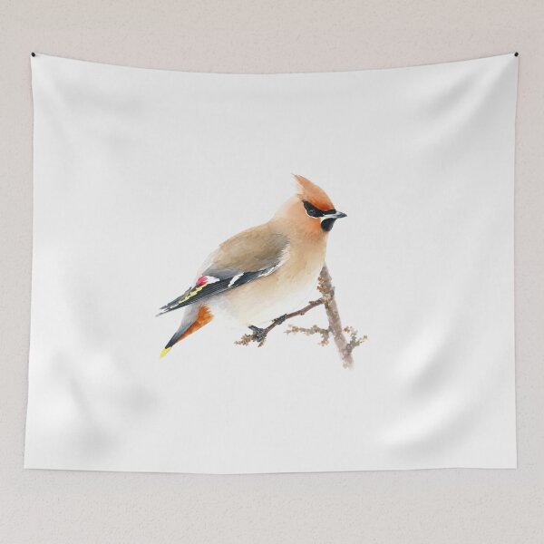 Item preview, Bohemian Waxwing (Bombycilla garrulus) designed and sold by HOMETOWN86.