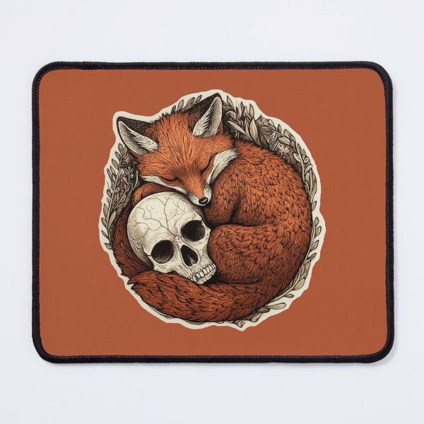 Item preview, sleeping fox designed and sold by HauntedEmporium.