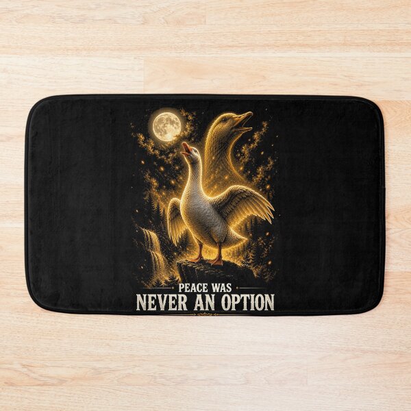 Item preview, Peace Was Never an Option Goose Shirt Funny Meme Goose Moonlight Aesthetic Graphic Tee designed and sold by Syrupulse.