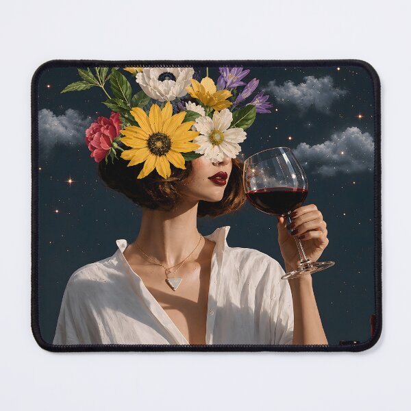 Item preview, Lose Your Mind Find Your Soul Surreal Floral Woman designed and sold by Latoya  Scott.