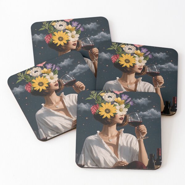 Item preview, Lose Your Mind Find Your Soul Surreal Floral Woman designed and sold by Latoya  Scott.