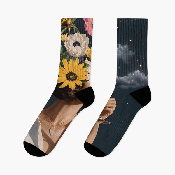 Item preview, Lose Your Mind Find Your Soul Surreal Floral Woman designed and sold by Latoya  Scott.