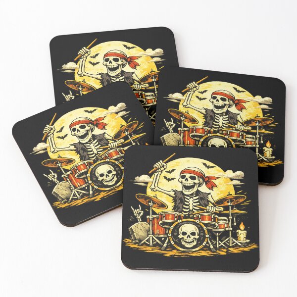 Item preview, I WILL PLAY THE DRUMS UNTIL I DIE designed and sold by ROCK_WELL.